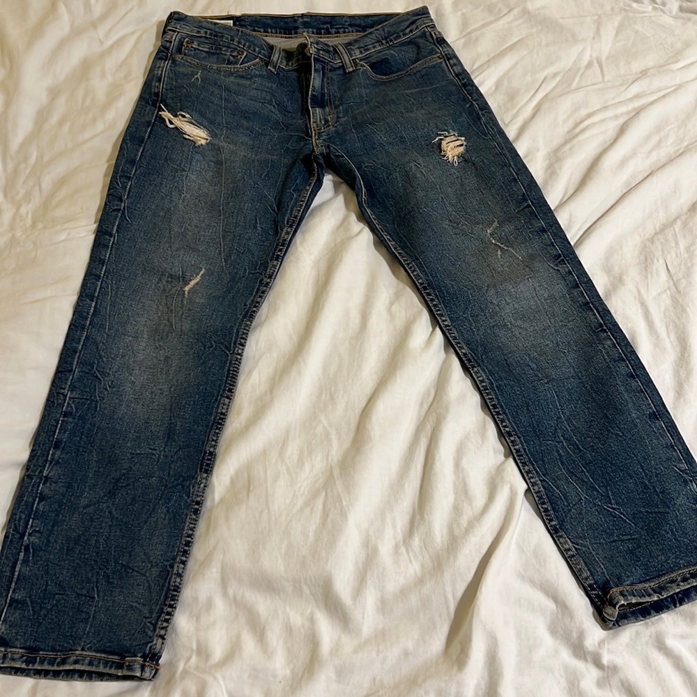 EUC Levi’s 511 athletic fit stretch jeans 34x30